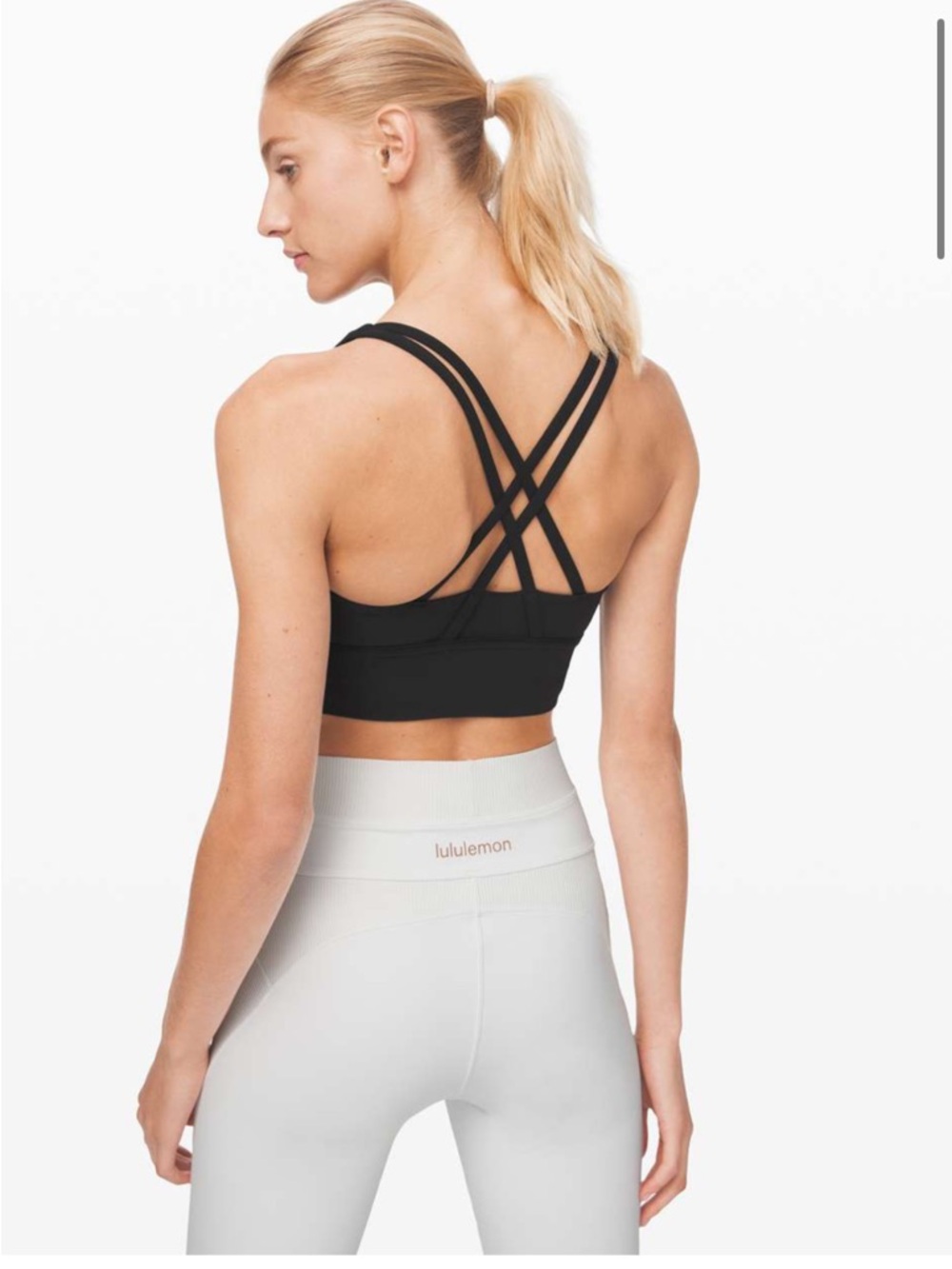 Lululemon Energy Longline Ribbed Bra